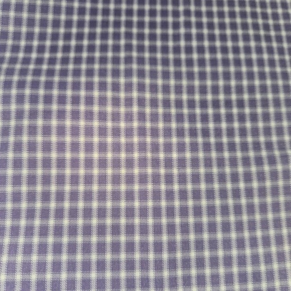 UNTUCKit Marcano Purple Gingham Button Down Shirt Mens XX-Large Regular Fit - Picture 9 of 9